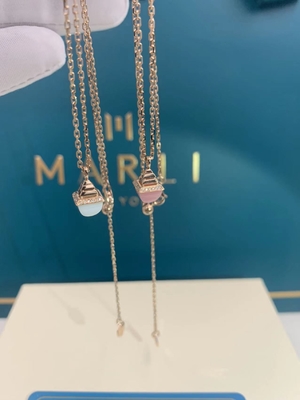 Marli Cleo Mini Rev Diamond Pendant Factory maakt tot 18K Gouden & Echte Diamanten Speciaal op Verkoop