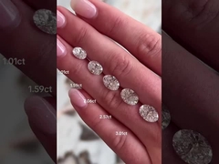 laboratorium gekweekte diamantjuwelen