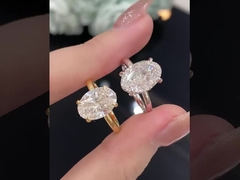 laboratorium gekweekte diamantjuwelen