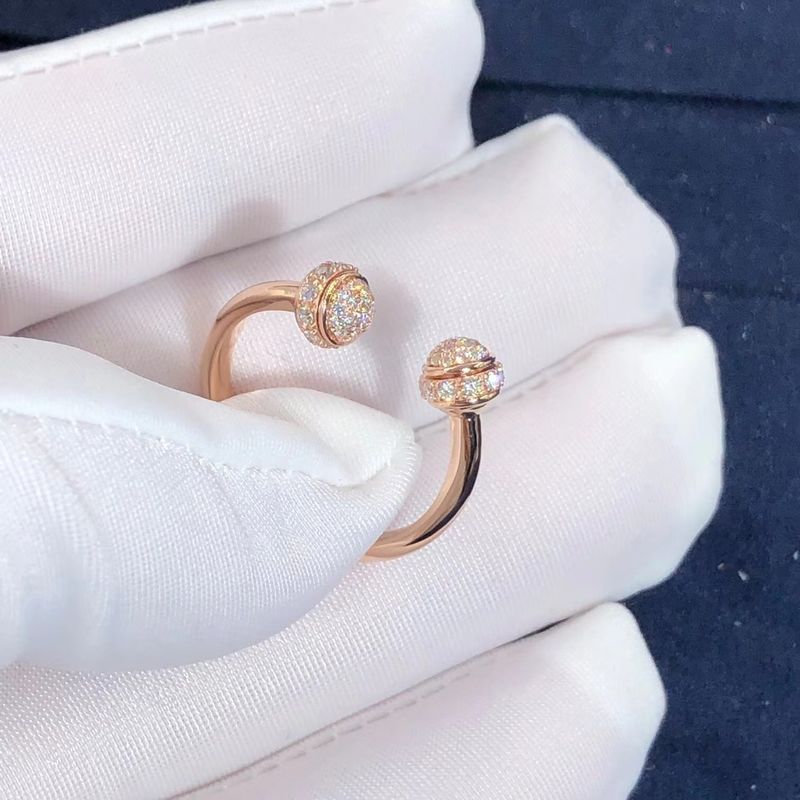 Kwaliteit Het Bezits Open Cirkel Diamond Ring Approx van vrouwenpiaget. 0,34 Ct fabriek