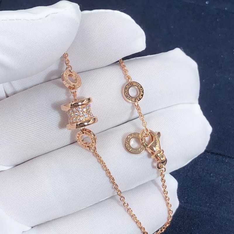 Kwaliteit 18K gouden van de Armband Natuurlijke Diamanten Au750 van Bvlgari B Zero1 de Steun Privé Aanpassing fabriek
