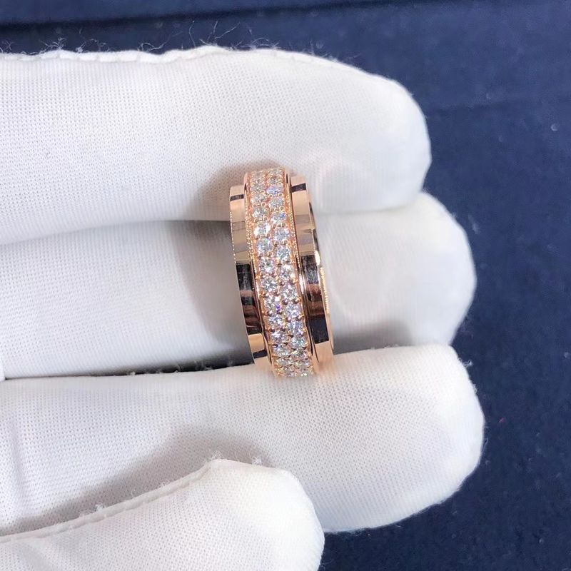 Kwaliteit 18K Rose White Yellow Gold Piaget-Bezitsring VERSUS Diamond For Women/Mensen fabriek
