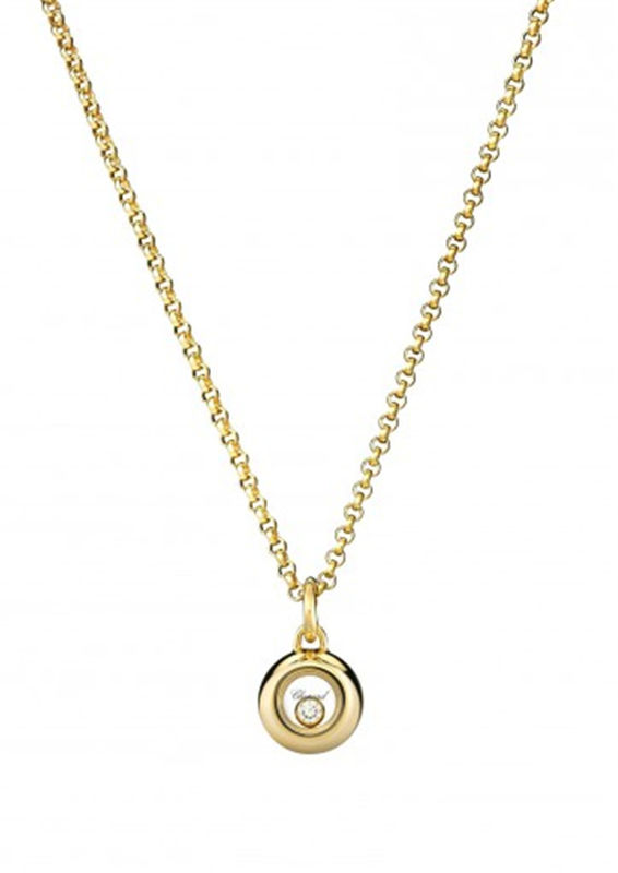 Kwaliteit 18K gele Gouden Chopard-Juwelen 42cm Lengteluxe met 0,05 Karaatdiamant fabriek