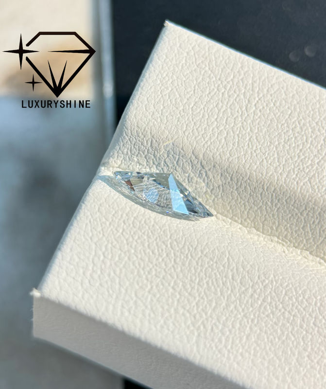 Kwaliteit LuxuryShine VVS2 Marquise Vorm 0.3-15ct Laboratorium Gekweekte Diamant D-F Kleur 3EX Slijpvorm Stenen Met IGI Certificaat Echte Diamant fabriek
