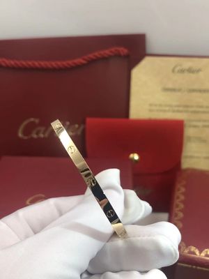Kwaliteit Kleine Model 6 Diamanten van de LIEFDE18k de Gouden Armband voor Vrouwen/Mannen fabriek