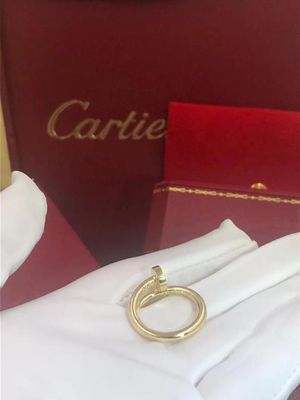 Kwaliteit 18K gouden Juste Un Clou Ring Yellow Witte Rose Gold Pink fabriek