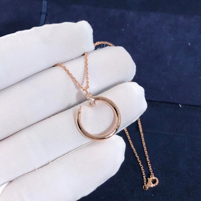 Cartier Juste Un Clou Necklace Real VERSUS Diamanten18k Gouden Halsband