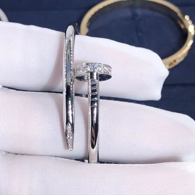 Kwaliteit Nam Gouden de Armband Echt 0,58 Karaat van 18K VERSUS Diamanten Juste Un Clou Bracelet toe fabriek
