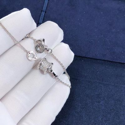 Kwaliteit 18K gouden van de Armband Natuurlijke Diamanten Au750 van Bvlgari B Zero1 de Steun Privé Aanpassing fabriek