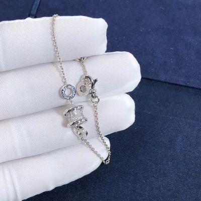 Kwaliteit 18K gouden van de Armband Natuurlijke Diamanten Au750 van Bvlgari B Zero1 de Steun Privé Aanpassing fabriek