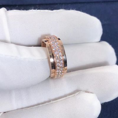 Kwaliteit 18K Rose White Yellow Gold Piaget-Bezitsring VERSUS Diamond For Women/Mensen fabriek