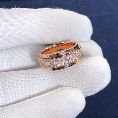 Kwaliteit 18K Rose White Yellow Gold Piaget-Bezitsring VERSUS Diamond For Women/Mensen fabriek