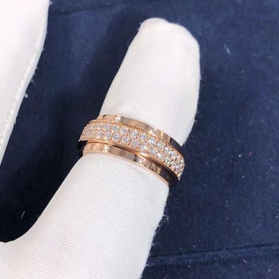 Kwaliteit 18K Rose White Yellow Gold Piaget-Bezitsring VERSUS Diamond For Women/Mensen fabriek