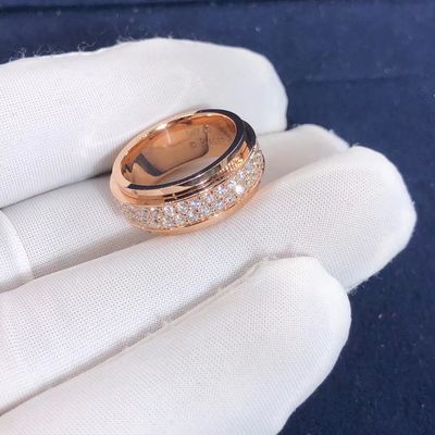 Kwaliteit 18K Rose White Yellow Gold Piaget-Bezitsring VERSUS Diamond For Women/Mensen fabriek