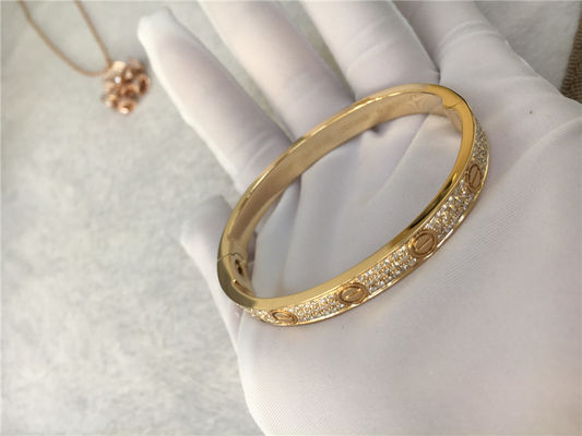 Kwaliteit 18K de gele Gouden Vastgestelde Juwelen van de Luxediamant met 2 Karaatdiamanten GEEN Halfedelsteen fabriek