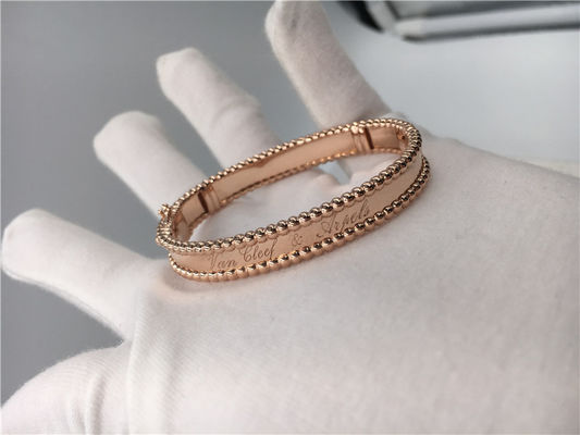 Kwaliteit De grote Model Ovale Vorm van de Handtekenings18k Gouden Armband Geen Diamanten/Halfedelsteen fabriek