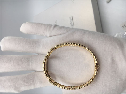 Kwaliteit De grote Model Ovale Vorm van de Handtekenings18k Gouden Armband Geen Diamanten/Halfedelsteen fabriek