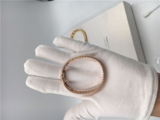 Kwaliteit Medium Model Van Cleef en Arpels-de Gele Gouden VCA Armband van de Handtekeningsarmband fabriek