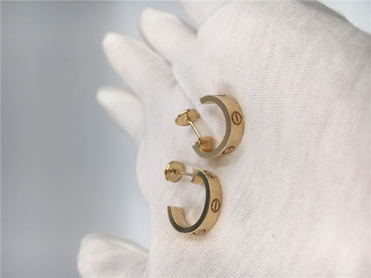 Kwaliteit Geen Geel Goud van Diamond Luxury Gold Jewelry Earrings B8023900 18K fabriek
