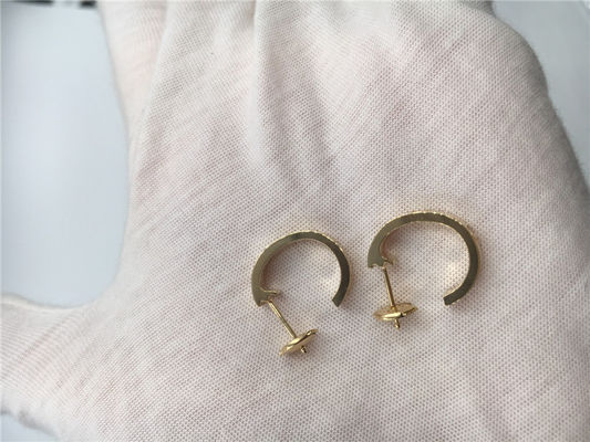 Kwaliteit Geen Geel Goud van Diamond Luxury Gold Jewelry Earrings B8023900 18K fabriek