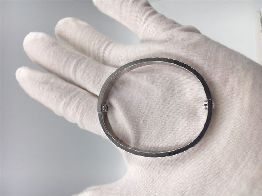 Kwaliteit Van de de Juwelenliefde van Diamond Jewelry van de meisjeluxe de Armband18k Witgoud fabriek