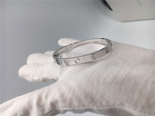 Kwaliteit Van de de Juwelenliefde van Diamond Jewelry van de meisjeluxe de Armband18k Witgoud fabriek