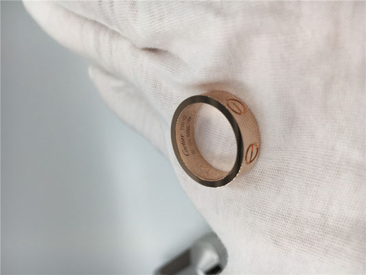 Kwaliteit De Liefdeverlovingsring van vrouwen, Huwelijk Rose Gold Ring fabriek
