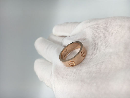 Kwaliteit De Liefdeverlovingsring van vrouwen, Huwelijk Rose Gold Ring fabriek