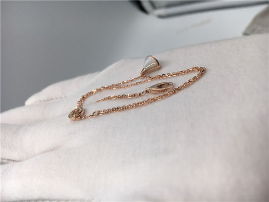 Kwaliteit De witte van de Juwelenjuwelen van de Tegenhangerluxe Armband 18K Rose Gold With White Mother van Parel fabriek