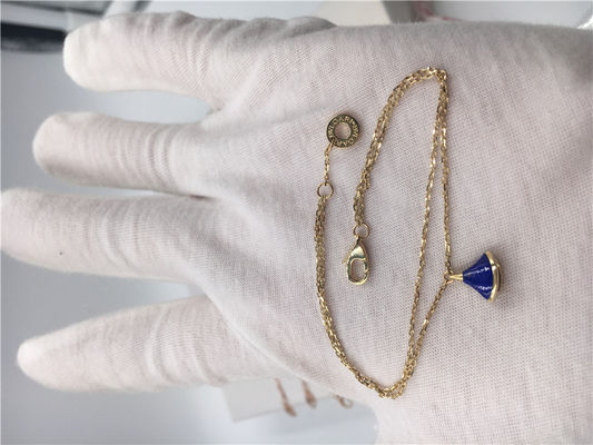Kwaliteit 18K gele Gouden de Juwelendivas van Luxejuwelen Droomarmband BR857290 met Lapis lazuli fabriek