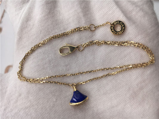 Kwaliteit 18K gele Gouden de Juwelendivas van Luxejuwelen Droomarmband BR857290 met Lapis lazuli fabriek