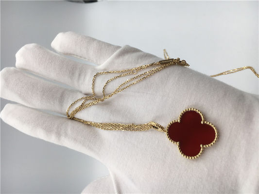 Kwaliteit 18k gouden Kettingshalsband met Kornalijn, Eenvoudige Gouden Halsband Geen Diamant fabriek