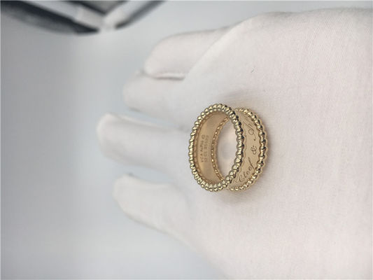 Kwaliteit Eenvoudige Mannen/Vrouwen18k Gouden Ring Geen Diamant/Halfedelsteen voor Huwelijk/Overeenkomst fabriek