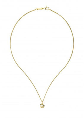 Kwaliteit 18K gele Gouden Chopard-Juwelen 42cm Lengteluxe met 0,05 Karaatdiamant fabriek