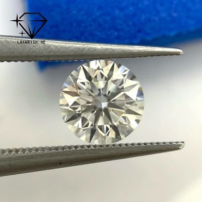 Kwaliteit LuxuryShine 100% Echte Diamant D-F Kleur VVS2 Witte Ronde Vorm Uitstekend Gesneden Lab Groeide Diamanten Met IGI Certificaat fabriek