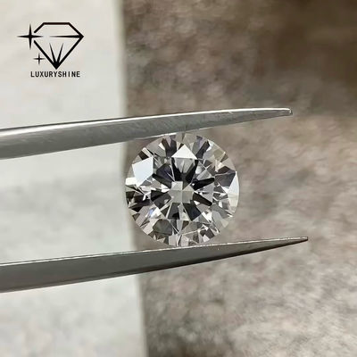 Kwaliteit LuxuryShine 100% Echte Diamant D-F Kleur VVS2 Witte Ronde Vorm Uitstekend Gesneden Lab Groeide Diamanten Met IGI Certificaat fabriek