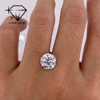 Kwaliteit LuxuryShine VS2 Ronde vorm Lab gegroeide diamant 1CT 2CT 3CT 4CT 5CT D-F Kleur witte diamant Met IGI-certificaat fabriek