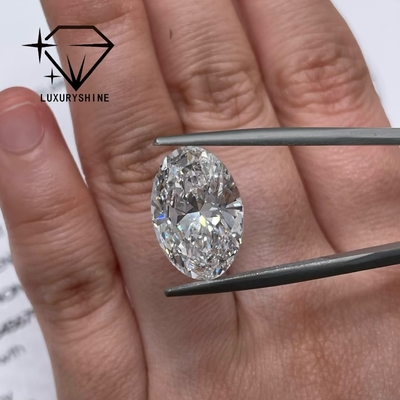 LuxuryShine 0.1-10CT VVS2 Lab Groeide Diamant D-F Kleur Wit Oval Uitstekend Gesneden Met IGI Certificaat 3EX Gesneden Stenen door LuxuryShine
