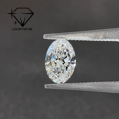 LuxuryShine Uitstekende Geslepen Lab Gekweekte Diamant D-F Kleur Wit Ovaal 0.1-10CT VS1 met IGI Certificaat 3EX Geslepen Stenen