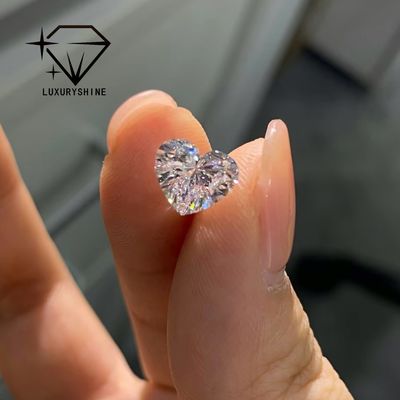 Kwaliteit LuxuryShine VVS2 White Heart Excellent Cut Lab Grown Diamond 1CT 2CT 3CT 4CT 5CT Support Special Customization fabriek