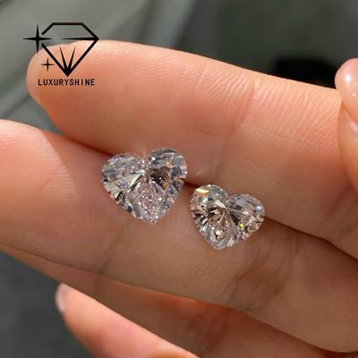 Kwaliteit LuxuryShine VVS2 White Heart Excellent Cut Lab Grown Diamond 1CT 2CT 3CT 4CT 5CT Support Special Customization fabriek