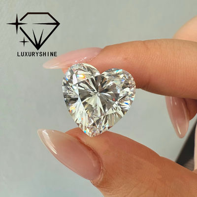 Kwaliteit LuxuryShine VVS2 White Heart Excellent Cut Lab Grown Diamond 1CT 2CT 3CT 4CT 5CT Support Special Customization fabriek
