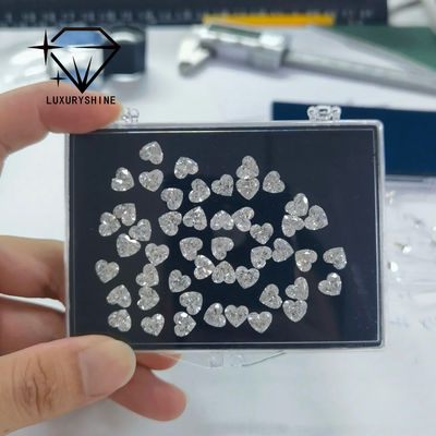 Kwaliteit LuxuryShine VS2 Heart Excellent Cut Lab Groeide Diamant Echte Diamanten & Bruiloftsjuwelen & Op maat gemaakte juwelen Ondersteuning Speciale Aanpassing fabriek