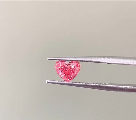 Kwaliteit LuxuryShine Fancy Pink / Fancy Intense Pink / Fancy Vivid Pink Heart Cut Lab Grown Diamond VVS-VS1 Echte Diamanten & Bruidsjuwelen & Op maat gemaakte juwelen fabriek