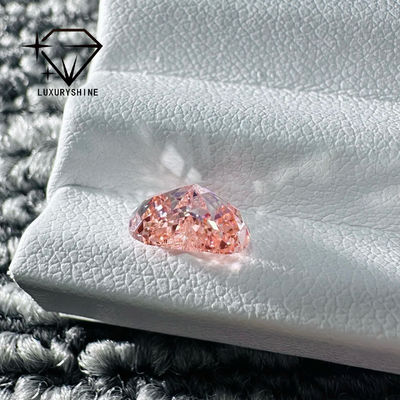 Kwaliteit LuxuryShine Fancy Pink / Fancy Intense Pink / Fancy Vivid Pink Heart Cut Lab Grown Diamond VVS-VS1 Echte Diamanten & Bruidsjuwelen & Op maat gemaakte juwelen fabriek