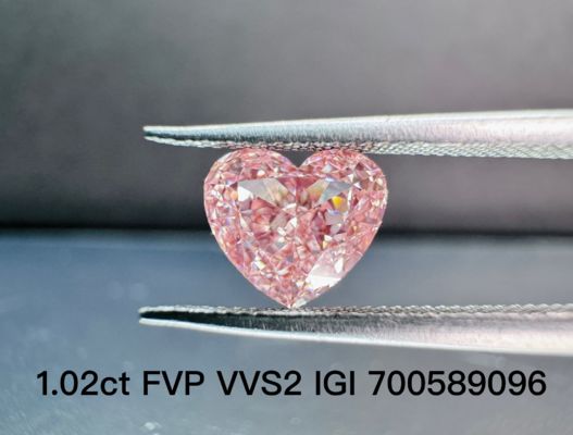 Kwaliteit LuxuryShine Fancy Pink / Fancy Intense Pink / Fancy Vivid Pink Heart Cut Lab Grown Diamond VVS-VS1 Echte Diamanten & Bruidsjuwelen & Op maat gemaakte juwelen fabriek