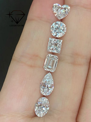 Kwaliteit LuxuryShine VVS-VS Asscher Shape Lab Groeide diamant 0.1-10CT D-F Kleur witte diamant Met IGI-certificaat 3EX gesneden stenen fabriek