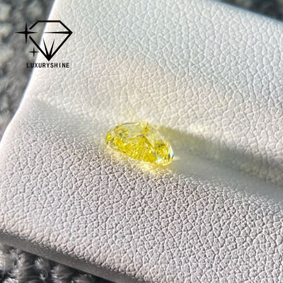 Kwaliteit LuxuryShine Roze / Gele / Groene Hartvormige Lab Gekweekte Diamant VVS-VS Echte Diamanten & Trouwsieraden & Op Maat Gemaakte Sieraden fabriek