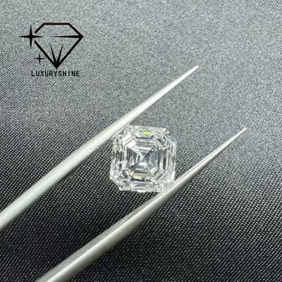 Kwaliteit LuxuryShine VVS-VS 0.1-10CT Asscher Shape Lab Groeide diamant D-F Kleur witte diamant Met IGI-certificaat 3EX gesneden stenen fabriek