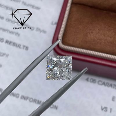 Kwaliteit LuxuryShine Princess Cut Lab Groeide Diamant D-F Kleur VVS-VS Met IGI Certificaat Uitstekend gesneden trouwdiamanten Groothandel fabriek